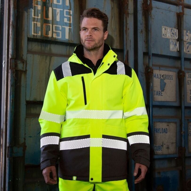 Result Work-Guard Extreme Tech Printable Softshell Safety Coat - Image 6