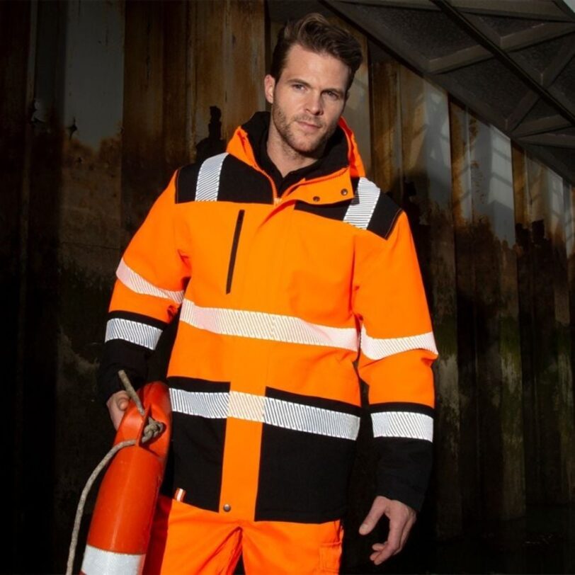 Result Work-Guard Extreme Tech Printable Softshell Safety Coat - Image 3