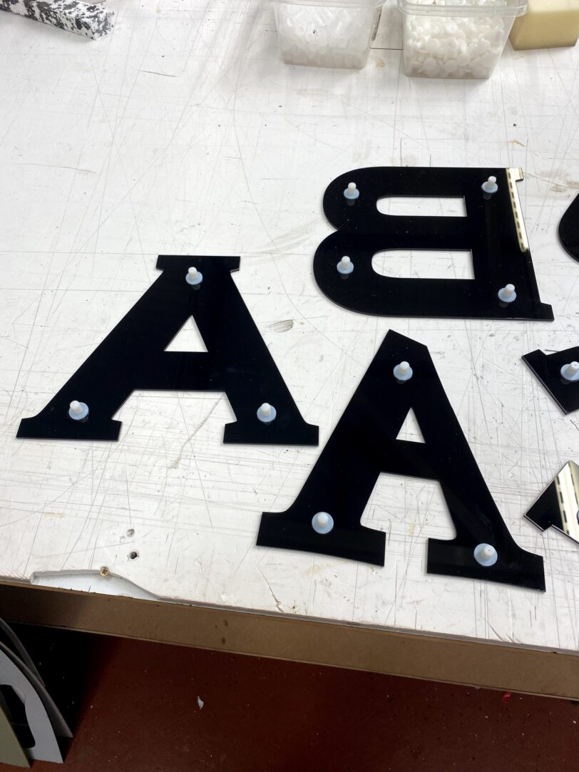 Acrylic Dual Colour Pub Letters - Image 6